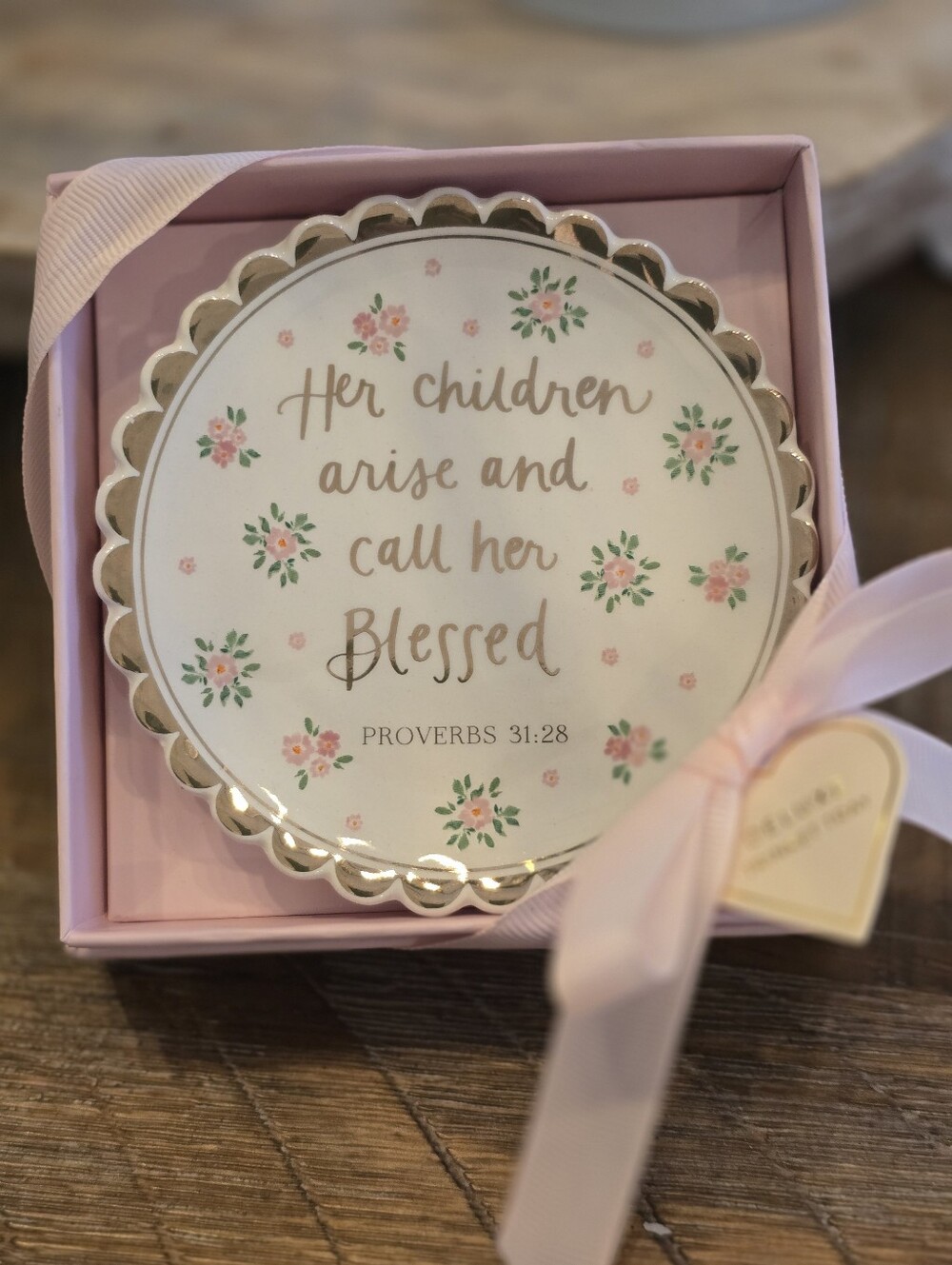 Heatherlee Chan Her Children Arise Ceramic Trinket Dish